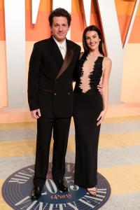 Charlie Puth, Brooke Sansone at the 2025 Vanity Fair Oscar Party Hosted By Radhika Jones held at Wallis Annenberg Center for the Performing Arts on March 02, 2025 in Beverly Hills, California.