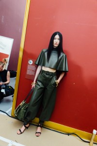 Backstage at Zimmermann Fall 2025 Ready-to-Wear Collection at Paris Fashion Week