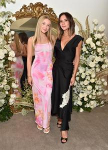 Harper Beckham, Victoria Beckham at the Anastasia Soare x Victoria Beckham Cocktail Party on October 14, 2024 in Los Angeles, California.