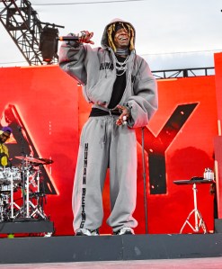 Lil Wayne at Revolve Festival: The Eighth Annual Fashion, Music and Lifestyle Event - Inside on April 12, 2025 in Thermal, California.