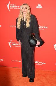 Paige Bueckers at The WNBA Draft 2025 held at The Shed on April 14, 2025 in New York, New York.