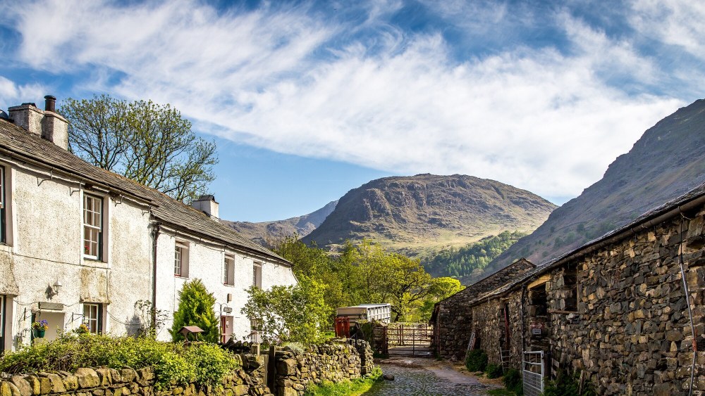 A view of Buttermere in Lake District National Park.
