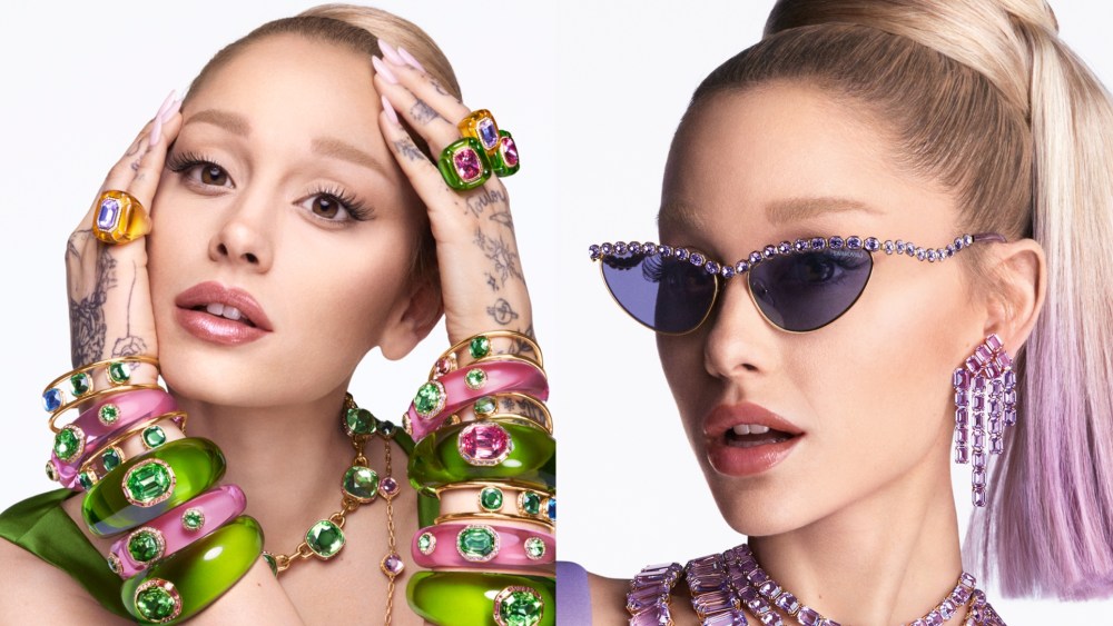 Ariana Grande stars in Swarovski's spring 2025 campaign.