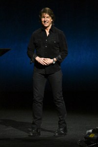 Tom Cruise at the Paramount Pictures Presentation as part of CinemaCon 2025 at The Colosseum on April 03, 2025 in Las Vegas, Nevada.