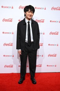 Ben Wang at the Big Screen Achievement Awards as part of CinemaCon 2025 on April 03, 2025 in Las Vegas, Nevada.