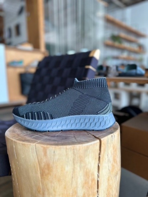 A collaborative sneaker made by Los Angeles footwear innovators.
