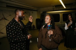 Ludovic Nkoth and Aria Hughes