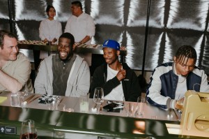 The scene at the Moncler + Mercedes-Benz by Nigo dinner and  launch event.