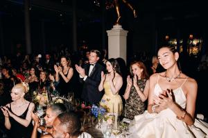 Anya Taylor-Joy, Mikey Madison at the Tiffany Blue Book Gala held at The Metropolitan Museum of Art on April 25, 2025 in New York, New York.