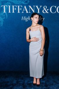 Phoebe Gates at the Tiffany Blue Book Gala held at The Metropolitan Museum of Art on April 25, 2025 in New York, New York.
