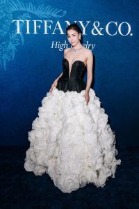 Sririta Jensen at the Tiffany Blue Book Gala held at The Metropolitan Museum of Art on April 25, 2025 in New York, New York.