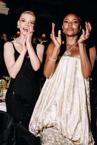 Anya Taylor-Joy, Gabrielle Union at the Tiffany Blue Book Gala held at The Metropolitan Museum of Art on April 25, 2025 in New York, New York.