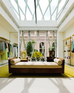 A look at the new Tory Burch’s Rodeo Drive store redesign in Los Angeles, California.
