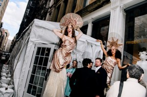 The scene at the Tribeca Ball.