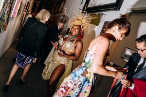 The scene at the Tribeca Ball.