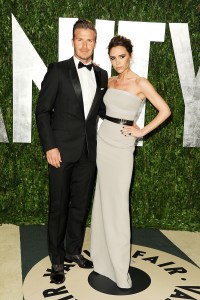 WEST HOLLYWOOD, CA - FEBRUARY 26:  David and Victoria Beckham arrive at the 2012 Vanity Fair Oscar Party hosted by Graydon Carter at Sunset Tower on February 26, 2012 in West Hollywood, California.  (Photo by Pascal Le Segretain/Getty Images)