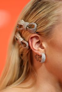 NEW YORK, NEW YORK - APRIL 14: Hailey Van Lith arrives prior to the 2025 WNBA Draft at The Shed on April 14, 2025 in New York City. NOTE TO USER: User expressly acknowledges and agrees that, by downloading and or using this photograph, User is consenting to the terms and conditions of the Getty Images License Agreement. (Photo by Cindy Ord/Getty Images)