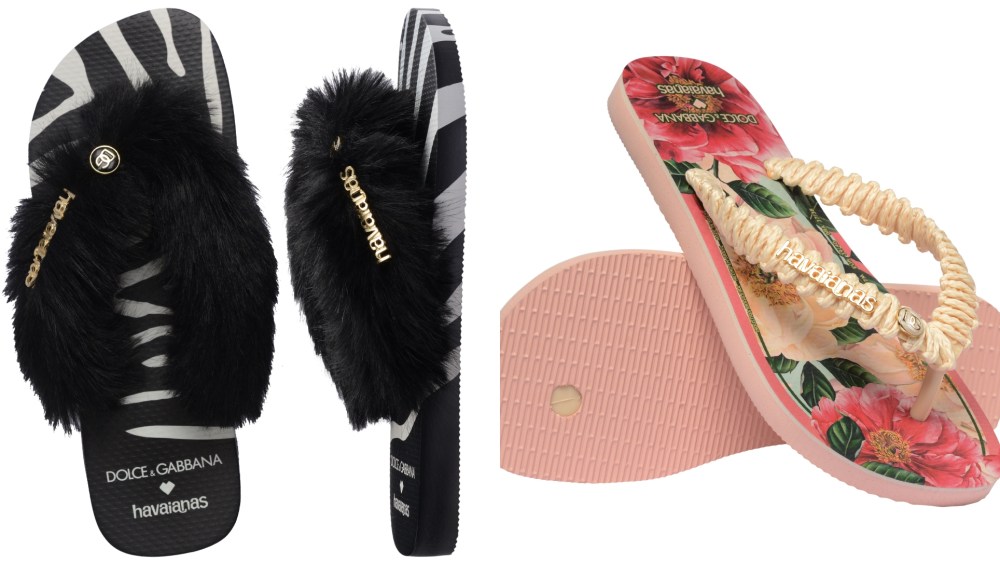 Dolce & Gabbana and Havaianas second collaboration.