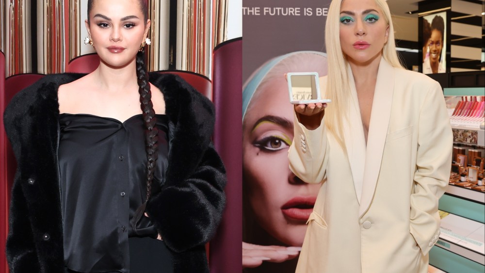 Selena Gomez, Lady Gaga, celebrity makeup brands