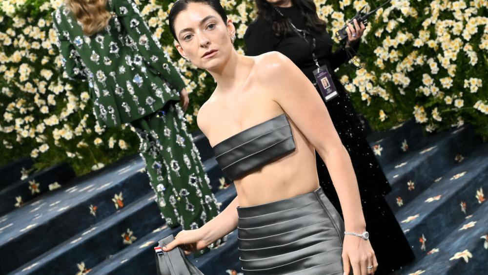 Lorde at The 2025 Met Gala Celebrating "Superfine: Tailoring Black Style" held at the Metropolitan Museum of Art on May 05, 2025 in New York, New York.