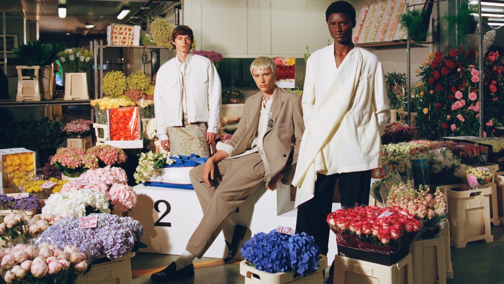 The campaign for Milan Men's Fashion Week in June 2024.