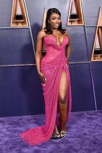 JaNa Craig at the 2025 American Music Awards held at the Fontainebleau Las Vegas on May 26, 2025 in Las Vegas, Nevada.