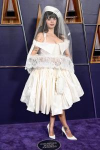 Rebecca Black at the 2025 American Music Awards held at the Fontainebleau Las Vegas on May 26, 2025 in Las Vegas, Nevada.