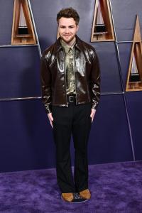 Alex Warren at the 2025 American Music Awards held at the Fontainebleau Las Vegas on May 26, 2025 in Las Vegas, Nevada.