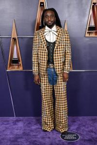 Shaboozey at the 2025 American Music Awards held at the Fontainebleau Las Vegas on May 26, 2025 in Las Vegas, Nevada.
