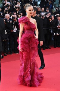 Georgina Chapman at the “Vie Privée” Premiere during The 78th Cannes Film Festival at Palais des Festivals on May 20, 2025 in Cannes, France.