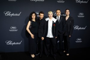 Louise Courvoisier, Nahuel Prez Biscayart, Molly Manning Walker, Roberto Minervini and Vanja Kaludjercic