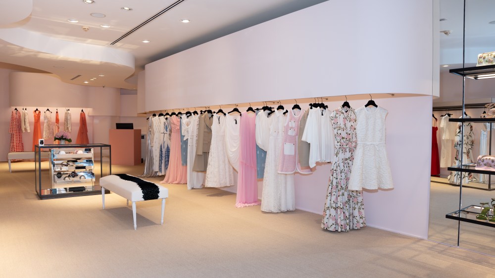 Inside the new Giambattista Valli summer season pop-up in Cannes.