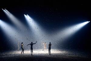 Ballet dancers perform during the Spring 2019 Dior Show.