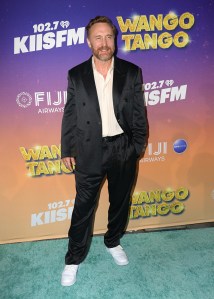 David Guetta at iHeartRadio’s 102.7 KIIS FM Wango Tango at Huntington City Beach on May 10, 2025 in Huntington Beach, California.