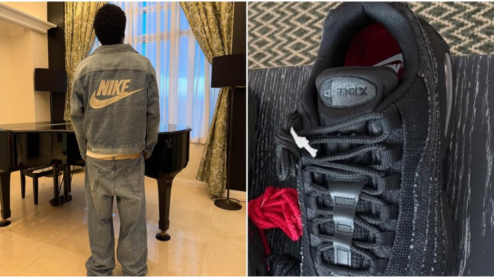 Lil Yachty, Levi's x Nike Air Max 95 sneakers