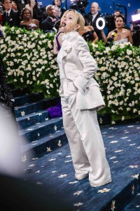 Madonna in Tom Ford at the 2025 Met Gala.