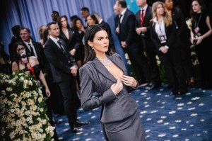 Kendall Jenner in Torisheju at the 2025 Met Gala.