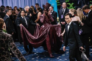 Jodie Turner Smith in Burberry at the 2025 Met Gala.