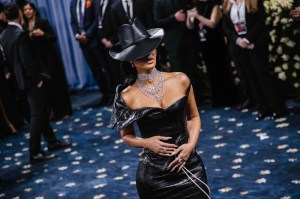 Kim Kardashian in Chrome Hearts at the 2025 Met Gala