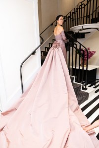 Eva Chen at The Mark Hotel before the 2025 Met Gala: "Superfine: Tailoring Black Style" held at the Metropolitan Museum of Art on May 5, 2025 in New York, New York.