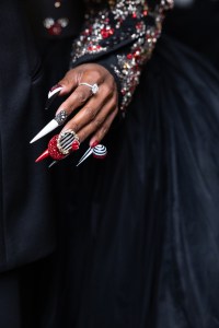 Cynthia Erivo at The Mark Hotel before the 2025 Met Gala: "Superfine: Tailoring Black Style" held at the Metropolitan Museum of Art on May 5, 2025 in New York, New York.