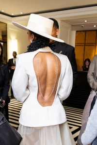 Kerry Washington at The Mark Hotel before the 2025 Met Gala: "Superfine: Tailoring Black Style" held at the Metropolitan Museum of Art on May 5, 2025 in New York, New York.