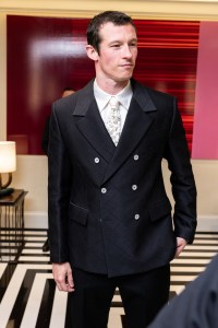 Callum Turner at The Mark Hotel before the 2025 Met Gala: "Superfine: Tailoring Black Style" held at the Metropolitan Museum of Art on May 5, 2025 in New York, New York.