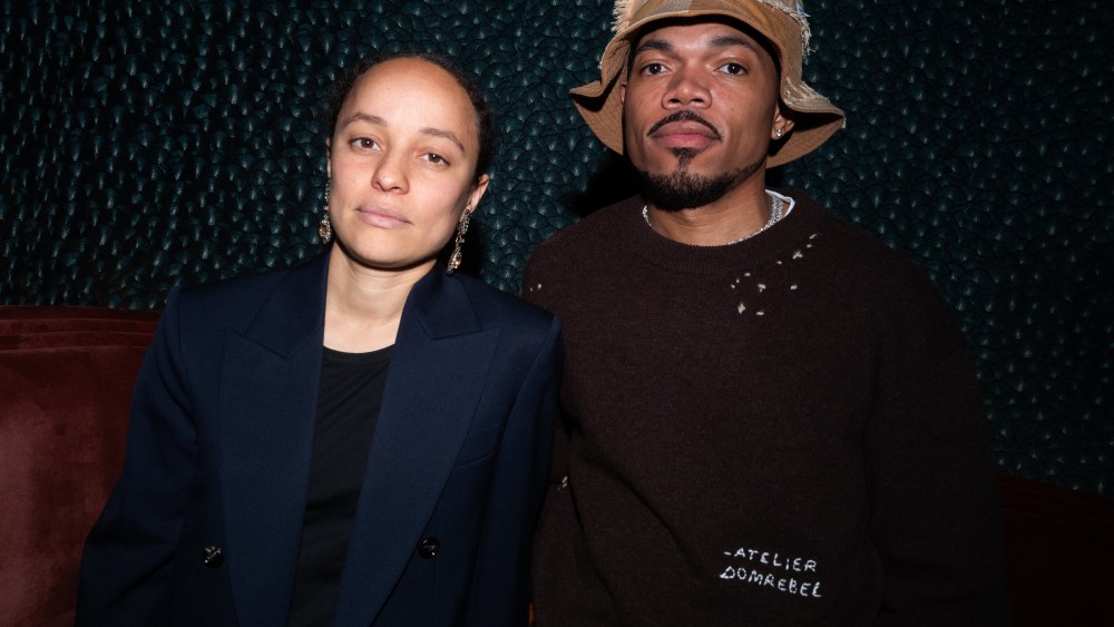 Grace Wales Bonner and Chance The Rapper