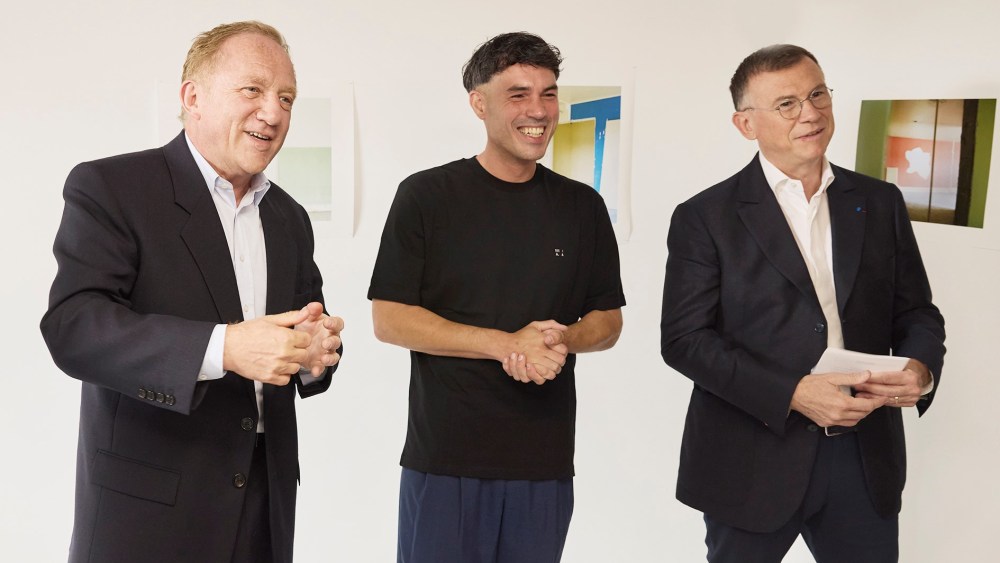 François-Henri Pinault, Bastien J. Laurent and Bruno Beschizza
