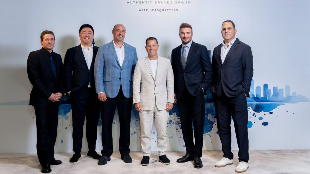 Jamie Salter and David Beckham among guests attending the opening of Authentic Brands Group's APAC Headquarters in Shanghai
