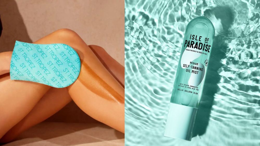 Beginner-friendly self tanner oil mist 