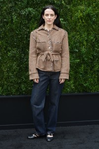 Riley Keough at the Chanel and Tribeca luncheon to celebrate Through Her Lens: The Tribeca Chanel Women’s Filmmaker Program held at The Greenwich Hotel Courtyard on June 06, 2025 in New York, New York.