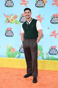 Trevor Tordjman at the Nickelodeon 2025 Kids' Choice Awards held at Barker Hangar on June 21, 2025 in Santa Monica, California.
