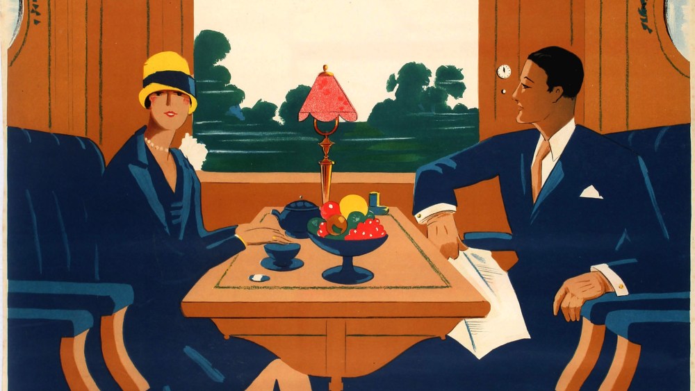 Compagnie Internationale des Wagons-Lits (International Sleeping-Car Company), 1927. Private Collection. (Photo by Fine Art Images/Heritage Images/Getty Images)